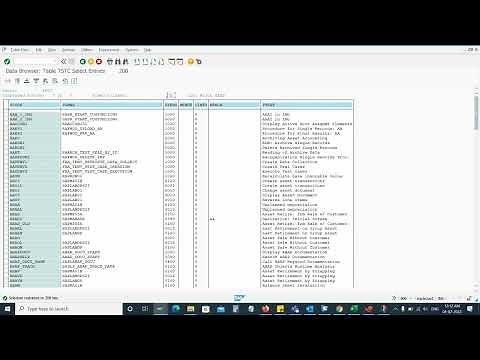 How to Check the available Transaction Codes or TCodes in SAP System #TheSAPBasis #SAPTCodes #TCodes