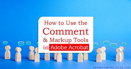 How to Use the Comment and Markup Tools in Adobe Acrobat