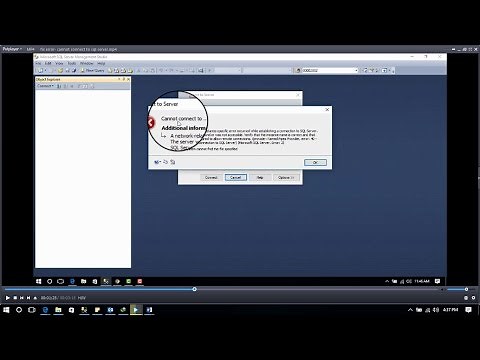 Cannot connect to SQL Server | how to fix cannot connect to MS SQL Server error