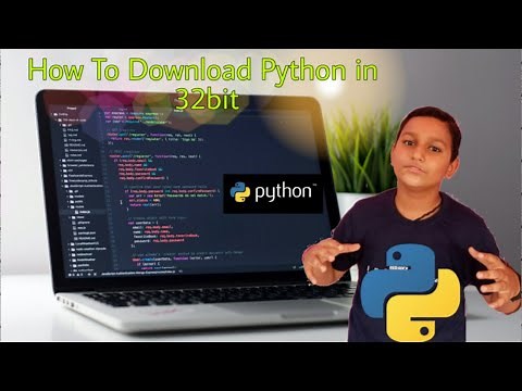 How To Install And Run Python in 32bit and in Low end Pc