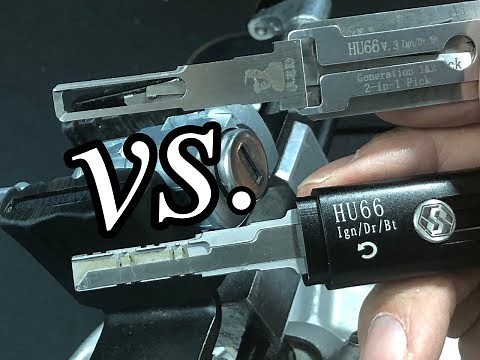 New Hu66 kwik decoder vs. Lishi Hu66 v3 tips & tricks (Audi A4 lock)