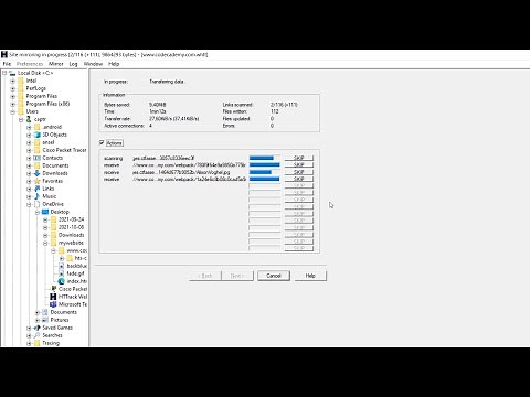 How to Download Full Website and Browse Offline | Clone any websites | HTTrack Website Copier