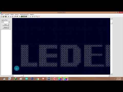 How to create a Text Layout | LEDEDIT Software Tutorial | Programming Pixel LED