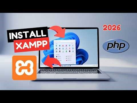 How to Install XAMPP & phpMyAdmin on Windows 10/11 (2026 Latest) | Easy Step-by-Step Guide