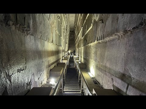 Full tour inside the Great Pyramid of Giza | Pyramid of Cheops aka Khufu | Trip to Kairo, Egypt 2021