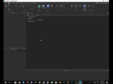ROBLOX Studio: How to fix the "PerformanceStats" glitch