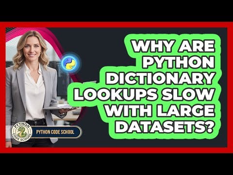 Why Are Python Dictionary Lookups Slow With Large Datasets? - Python Code School