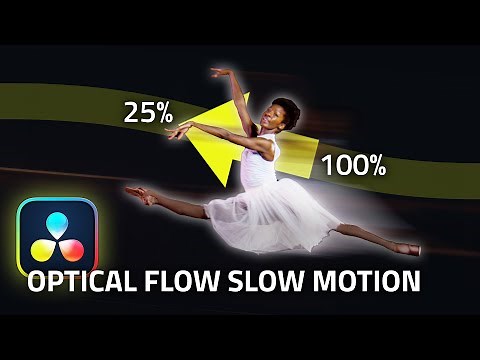 FAKING Slow Motion with OPTICAL FLOW - DaVinci Resolve TUTORIAL
