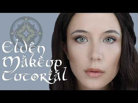 Elven Makeup Tutorial (Elf Elvish Makeup Tutorial) - Lord of the Rings inspired Makeup