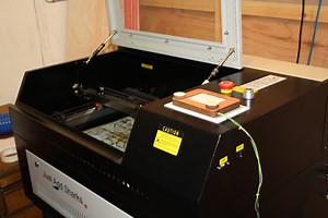 Arduino Based Etch a Sketch Laser Cutter.