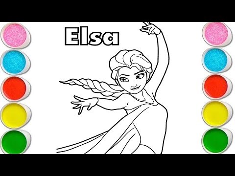 How to Draw Elsa | Easy Frozen Drawing Tutorial for Kids