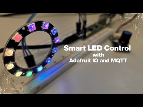 Smart LED control with Adafruit.io and MQTT (W5100S-EVB-Pico2)