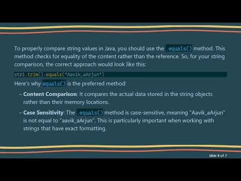 How to Properly Compare Strings with Underscore in Java: A Guide to Using equals()