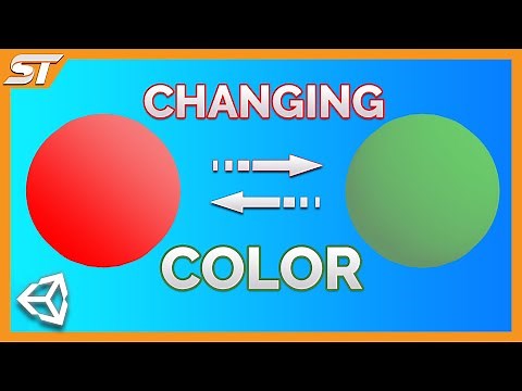 Changing MATERIAL Colors in Unity [Instances & More]