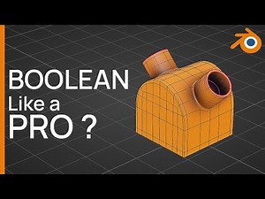 How To Boolean Curved Surfaces? | Blender Beginner Topology Tips!