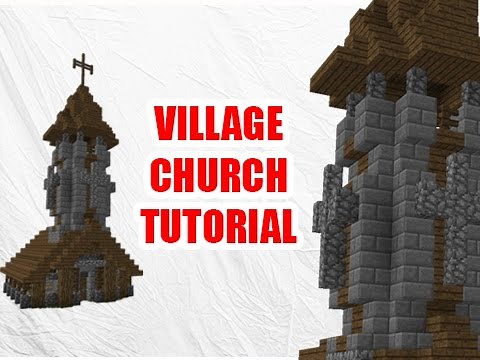 Minecraft Tutorial: How to build A Church