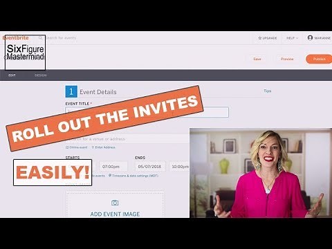 How To Create An Event On Eventbrite