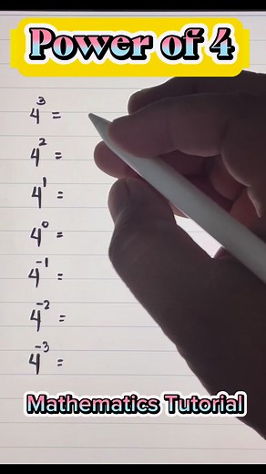 Power of 4 | Mathematics Tutorial