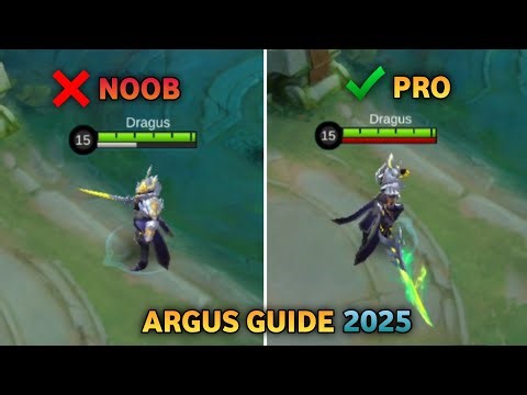 How to use Argus' Passive Properly | ARGUS GUIDE 2025 FOR UNLIMITED ENERGY | MLBB