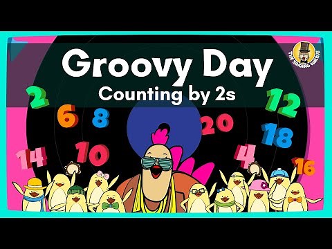 Groovy Day (Counting by 2s) | Counting Song for Kids | The Singing Walrus