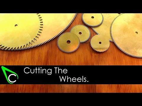 Clockmaking - How To Make A Clock In The Home Machine Shop - Part 4 - Cutting The Wheels