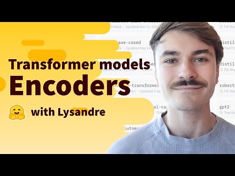 Transformer models: Encoders