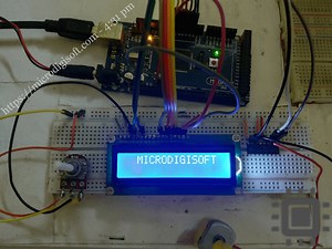 Control DC Motor Speed and Monitoring on LCD Using Arduino