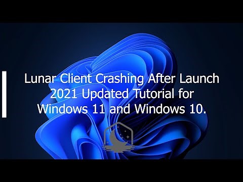 Updated - Lunar Client (Crashing After Launch) Fix ~ 2024