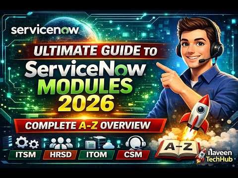 Ultimate Guide to ServiceNow Modules | Complete A-Z Overview