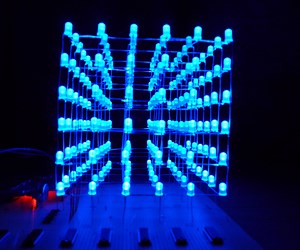 6x6x6 Arduino LED Cube