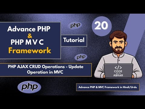 PHP AJAX CRUD Tutorial | Update Operation in MVC | Update Data in MySQL using AJAX