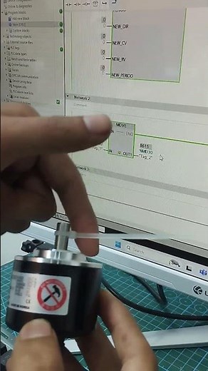 Siemens PLC Encoder Programming |TIA Portal Encoder Example |