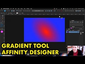 How To Use Gradient Tool In Affinity Designer Tutorial | Graphicxtras