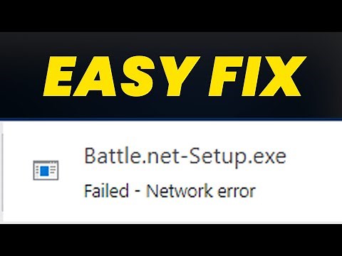 FIX: Battle.Net "Failed - Network Error" File Download Error (2021)