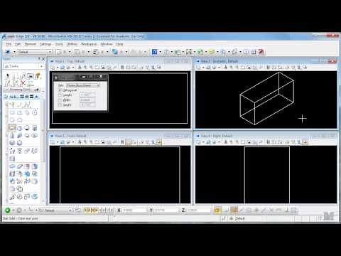 Microstation lecture 12 (CIE 101, Civil Engineering Graphics)