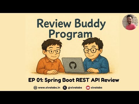 Code Review Buddy | EP01 - Review Spring Boot REST API