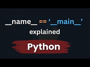 What exactly is __name__ Special Python Variable? Explained in simple words