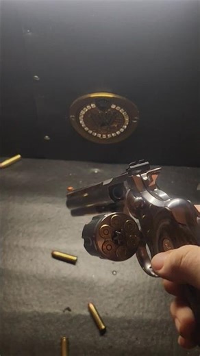 Colt python, 6 second reload. practice makes speed.