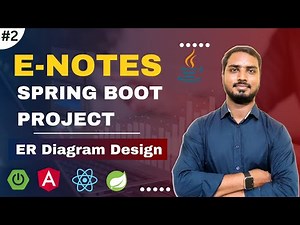 #2 ENotes- ER Diagram Design Spring Boot Project| Production Level Spring Boot Real time Project