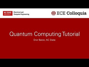 Quantum Computing Tutorial