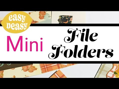 EASY DIY FILE FOLDERS WITH A TWIST INSIDE/ Quick & Easy Way To MAKE YOUR OWN FILE FOLDERS/