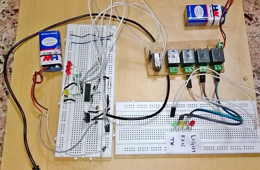 DTMF Based Home Automation