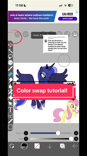 My Little Pony Color Swap Tutorial