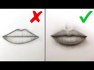 Don'ts & Do's: How to Draw Realistic Lips (Mouth) - Easy Step by Step Tutorial for Beginners (2025)