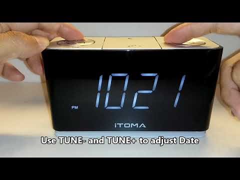iTOMA CKS507 Time Date Year Setting Guidance