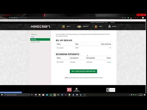 How to cancel Minecraft Realms Subscription on PC