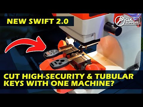 Silca Swift 2.0: The Ultimate Key Duplication Machine for Laser and Tubular Keys
