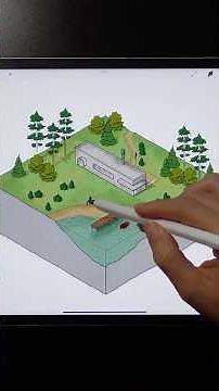 Learning to Draw Architecture Digitally #architecture #procreate