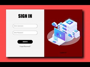 How to Create a Login Form in HTML CSS 2021| Using Flexbox | For Beginners | Tutorials Dev