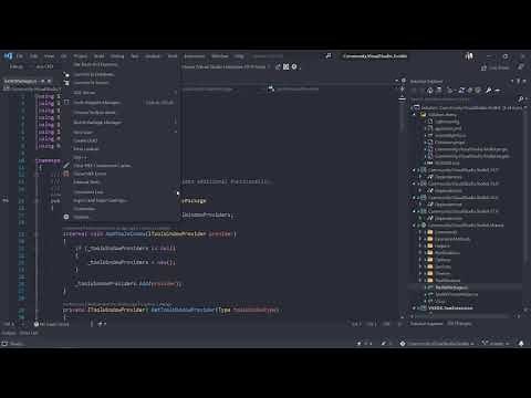 Apply custom themes in Visual Studio